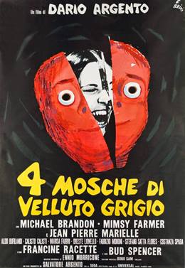 4 Mosche Di Velluto Grigio – Gri Kadifede 4 Sinek