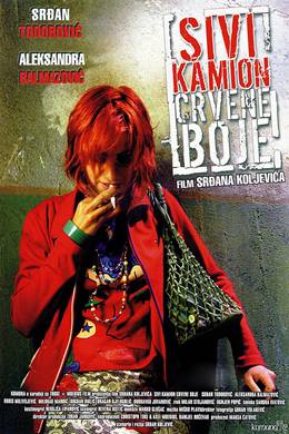 Sivi Kamion Crvene Boje – Kırmızı Renkli Gri Kamyon